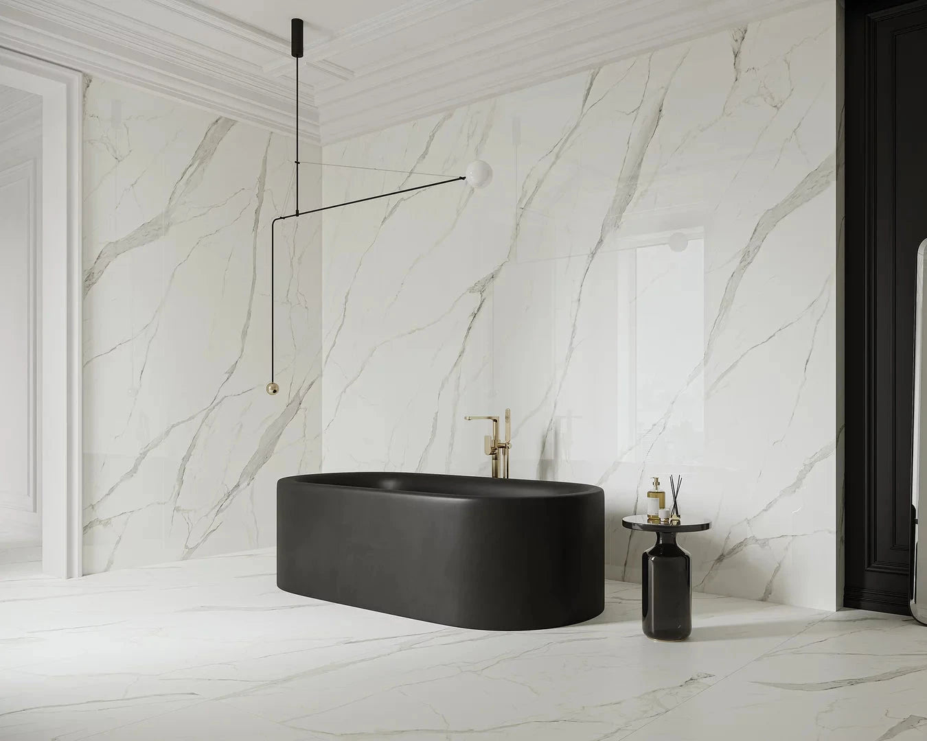 CALACATTA WEISS MATT 59,8x59,8x0,8 cm