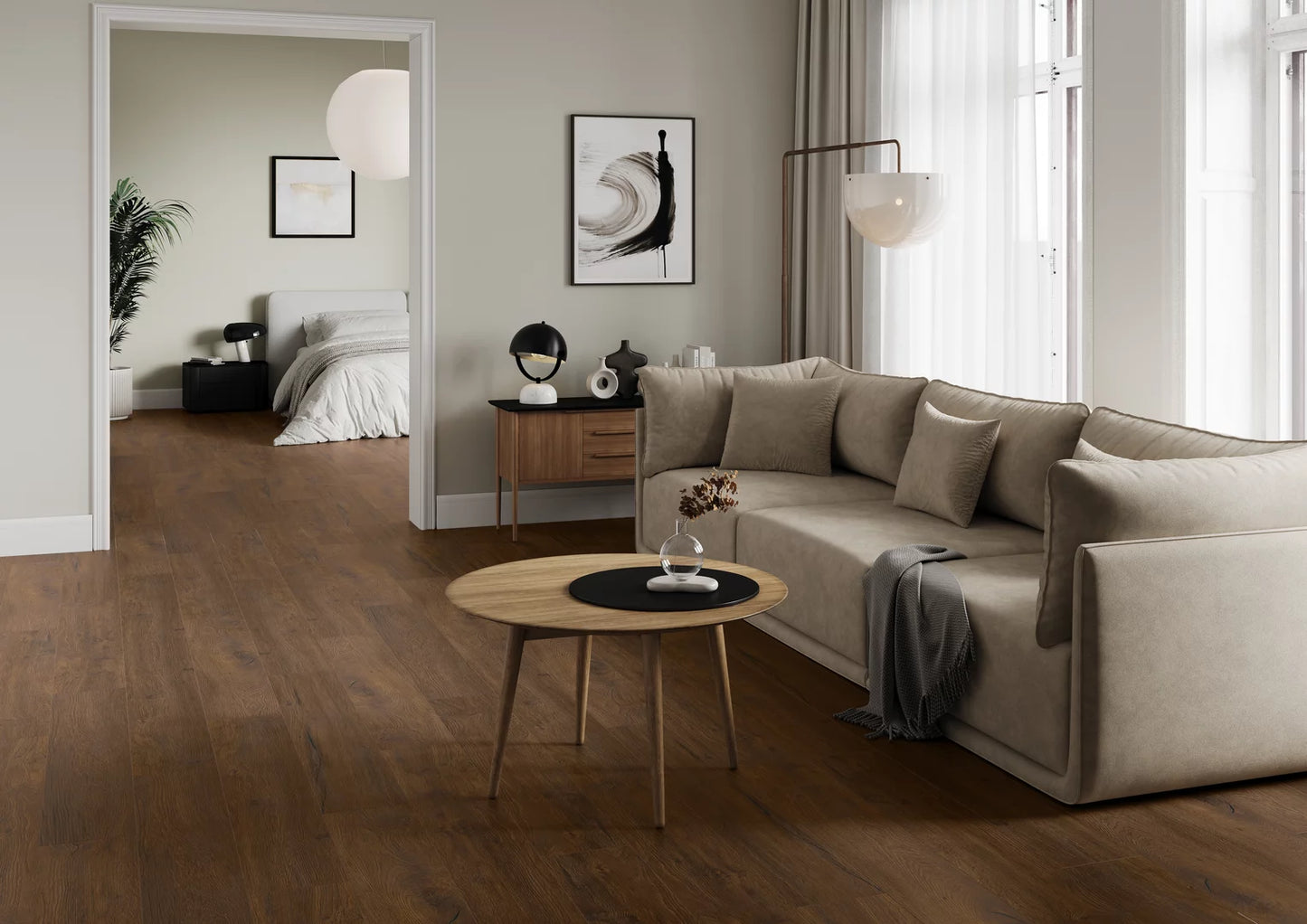 SPACEWOOD GOLD 19,8x119x8x0,8 cm