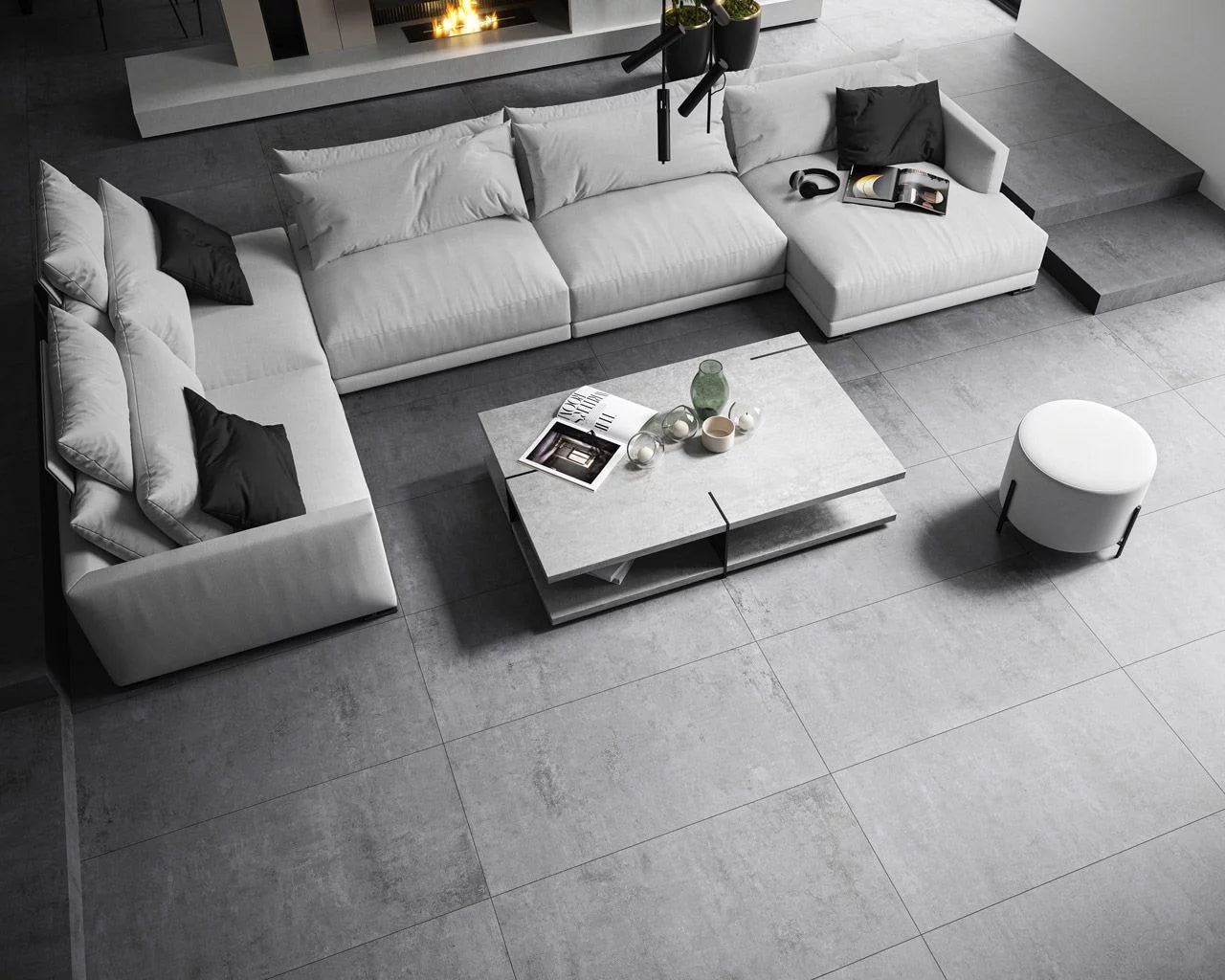 PURE ART BASALT 59,8x119,8x0,8 cm